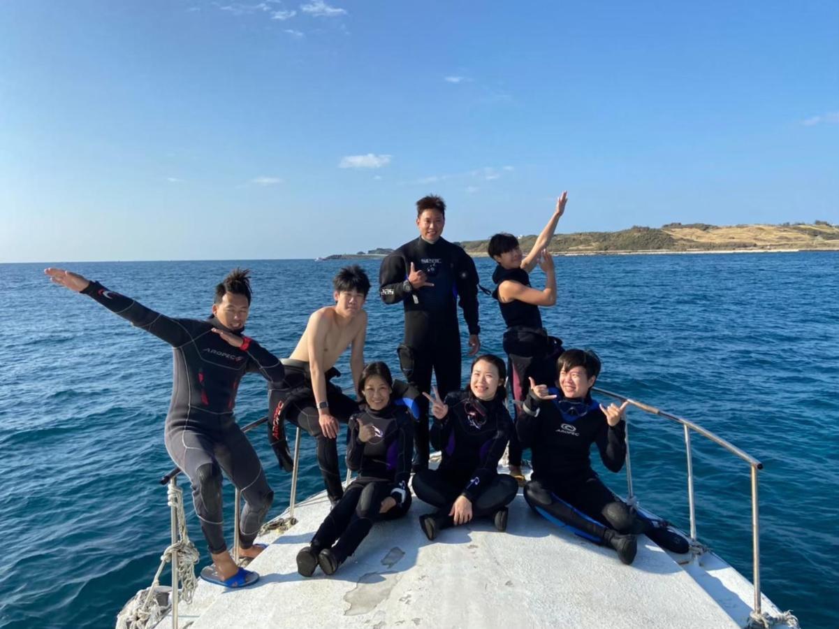 藍洞潛水blue Hole Dive Center Acomodação com café da manhã Heng-ch'un Exterior foto